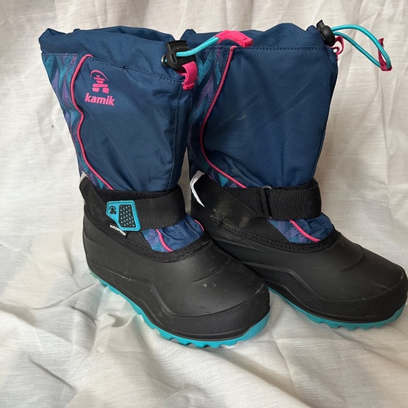 Kamik Snowbug 5 Boys' Waterproof Snow Boots - Picture 2 of 3